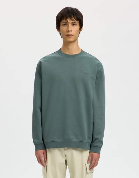 Selected - Grøn sweatshirt - view 1