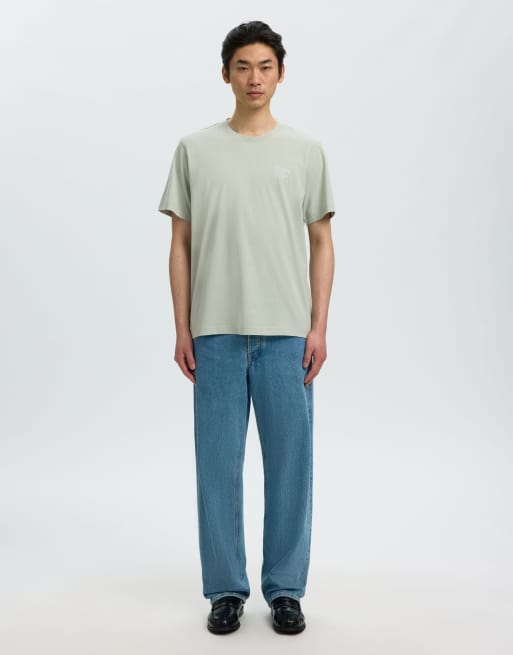 Selected - Havgrøn T-shirt, 3 af 6