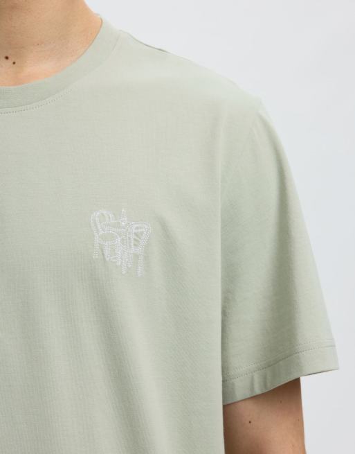 Selected - Havgrøn T-shirt, 4 af 6