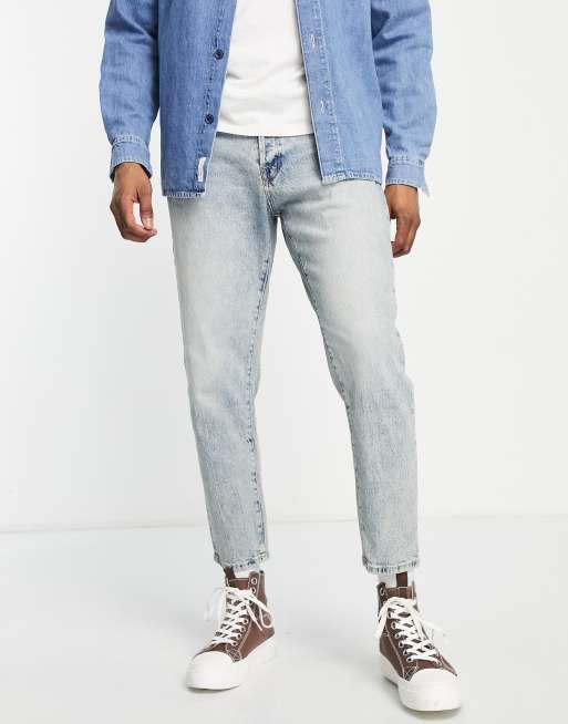 Jean skinny cropped homme 2025