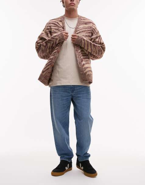 Selected Homme Aldu relaxed crop jeans in light blue - view 1