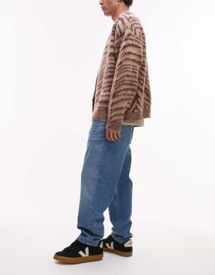 Selected Homme Aldu Relaxed Crop Jeans In Blue