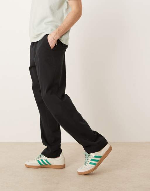 Selected Homme - Atlas - Losse broek in zwart