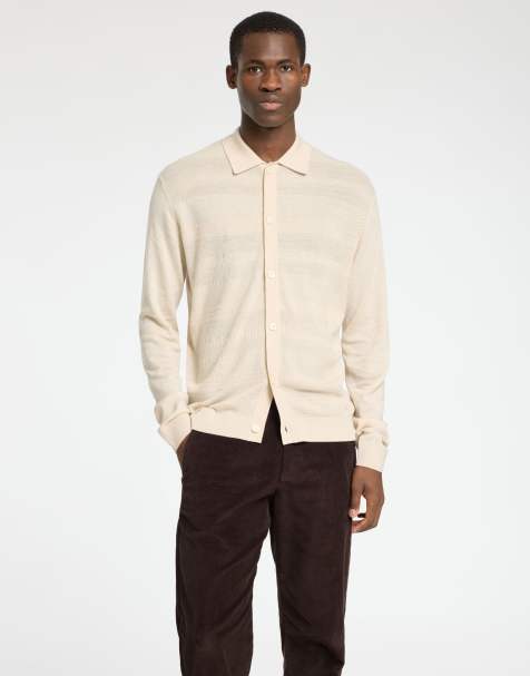 Selected Homme - Beige cardigan - view 1