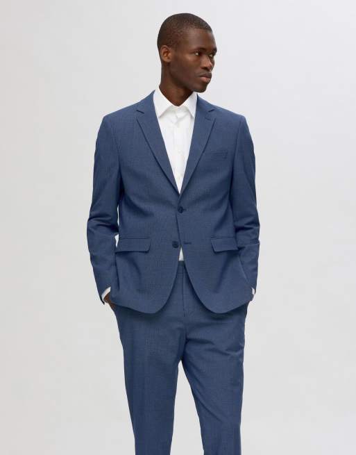 Selected Homme - Blazer in donkerblauw