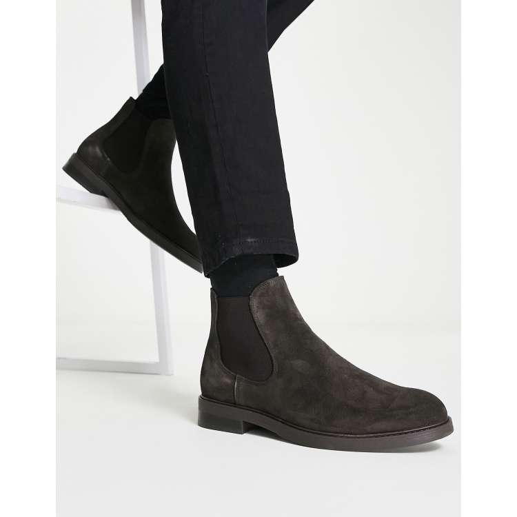 Chelsea boots best sale homme daim