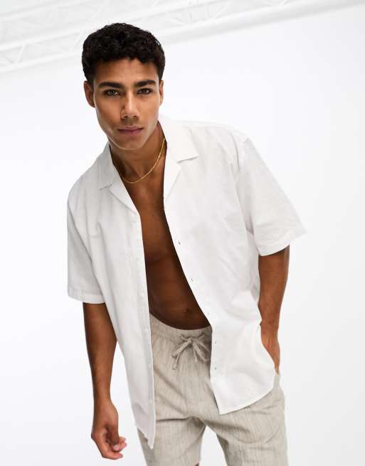 Asos chemise blanche online homme