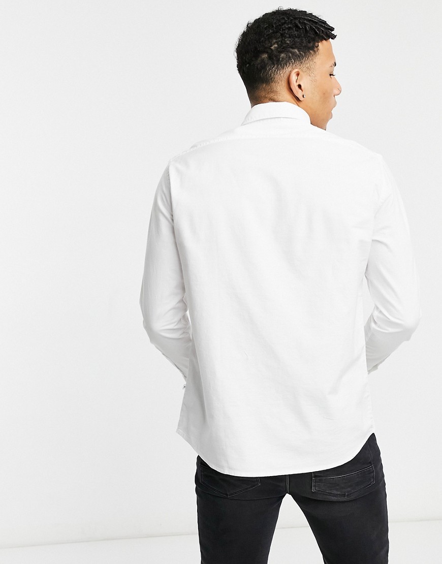 Camicia Oxford bianca-Nero - Selected Homme Camicia donna  - immagine1