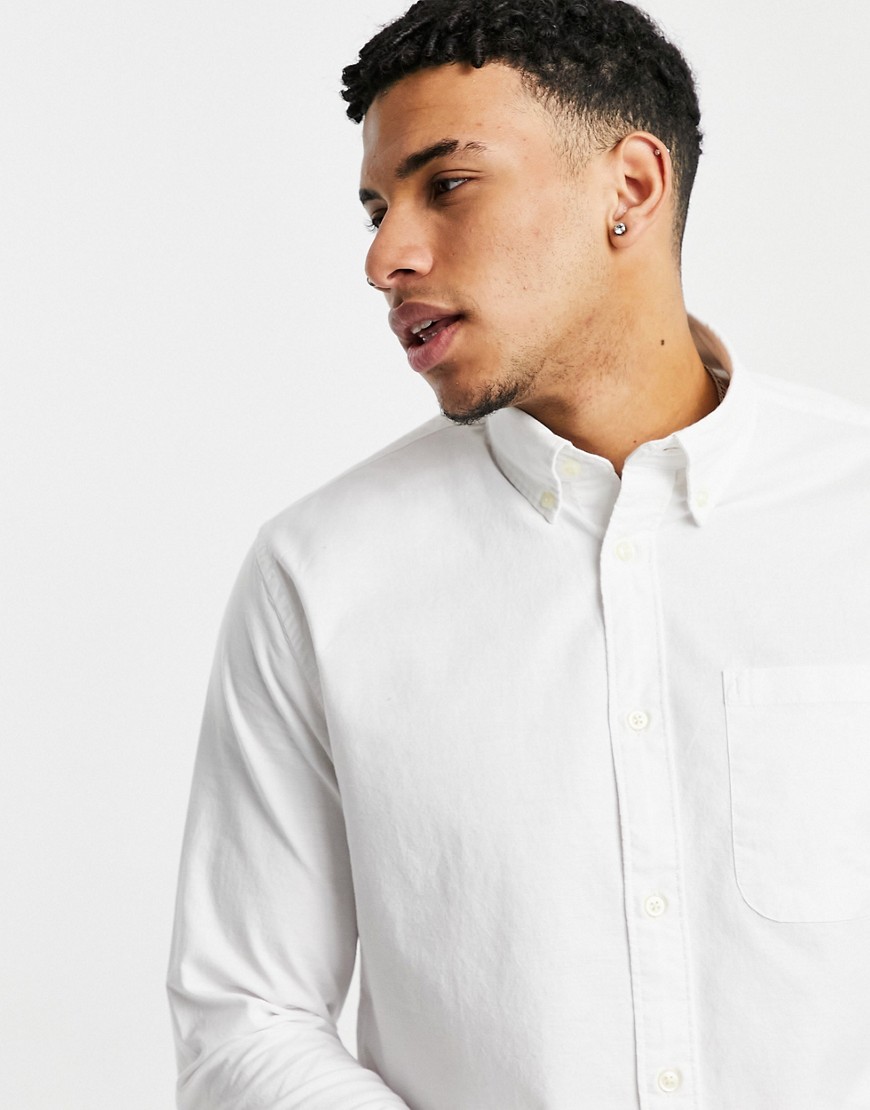 Camicia Oxford bianca-Nero - Selected Homme Camicia donna  - immagine2