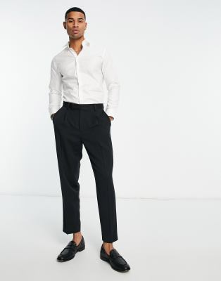 Camicia slim elegante bianca-Bianco - Selected Homme Camicia donna  - immagine1