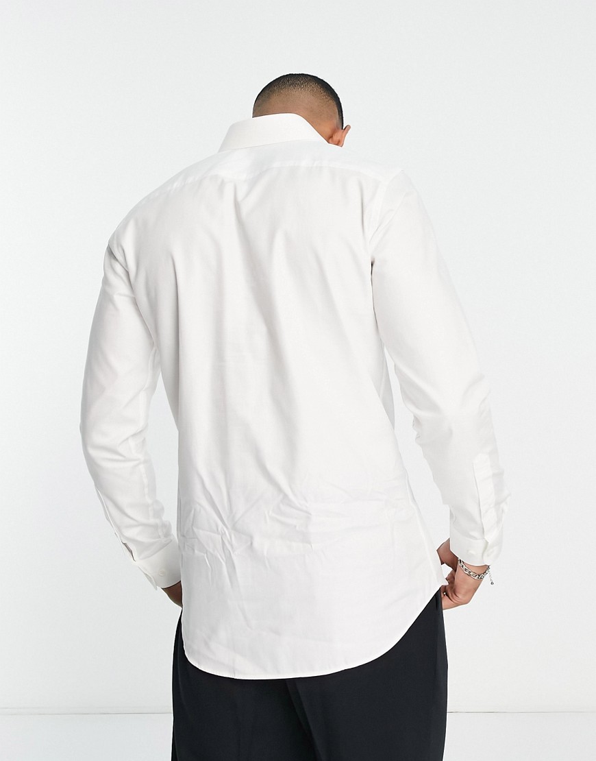 Camicia slim elegante bianca-Bianco - Selected Homme Camicia donna  - immagine3