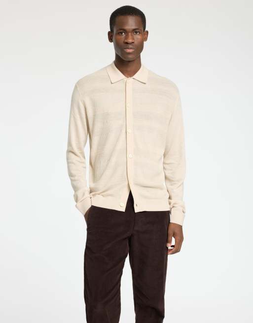 Selected Homme - Cardigan color avena