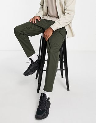 Selected Homme cargo trousers in khaki