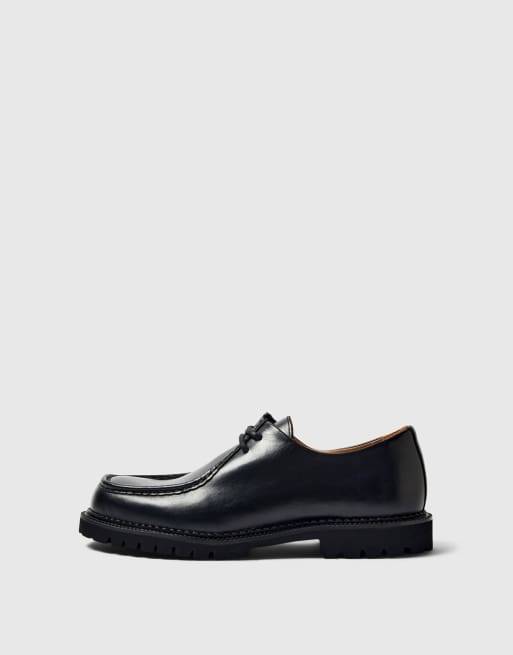 Selected Homme - Chaussures avec bout style mocassin - Noir