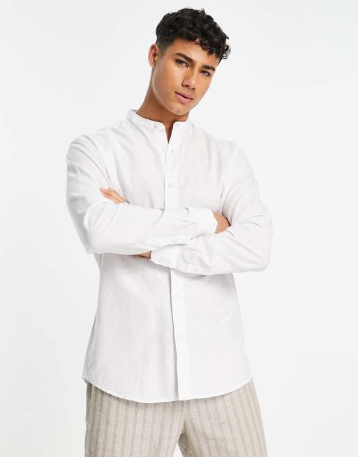 Chemise Paul SSMITH Col Henley Homme – Manches Longues – Kaki – Taille M – Neuf
