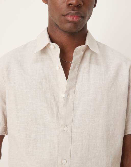 Chemise Manches Chemise Blanche Homme Asos ASOS DESIGN Chemise à