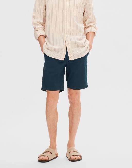 Selected Homme - Chino corti color sky captain