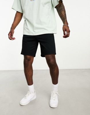 Selected Homme Chino Short In Black