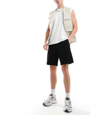 Selected Homme Chino Shorts In Black