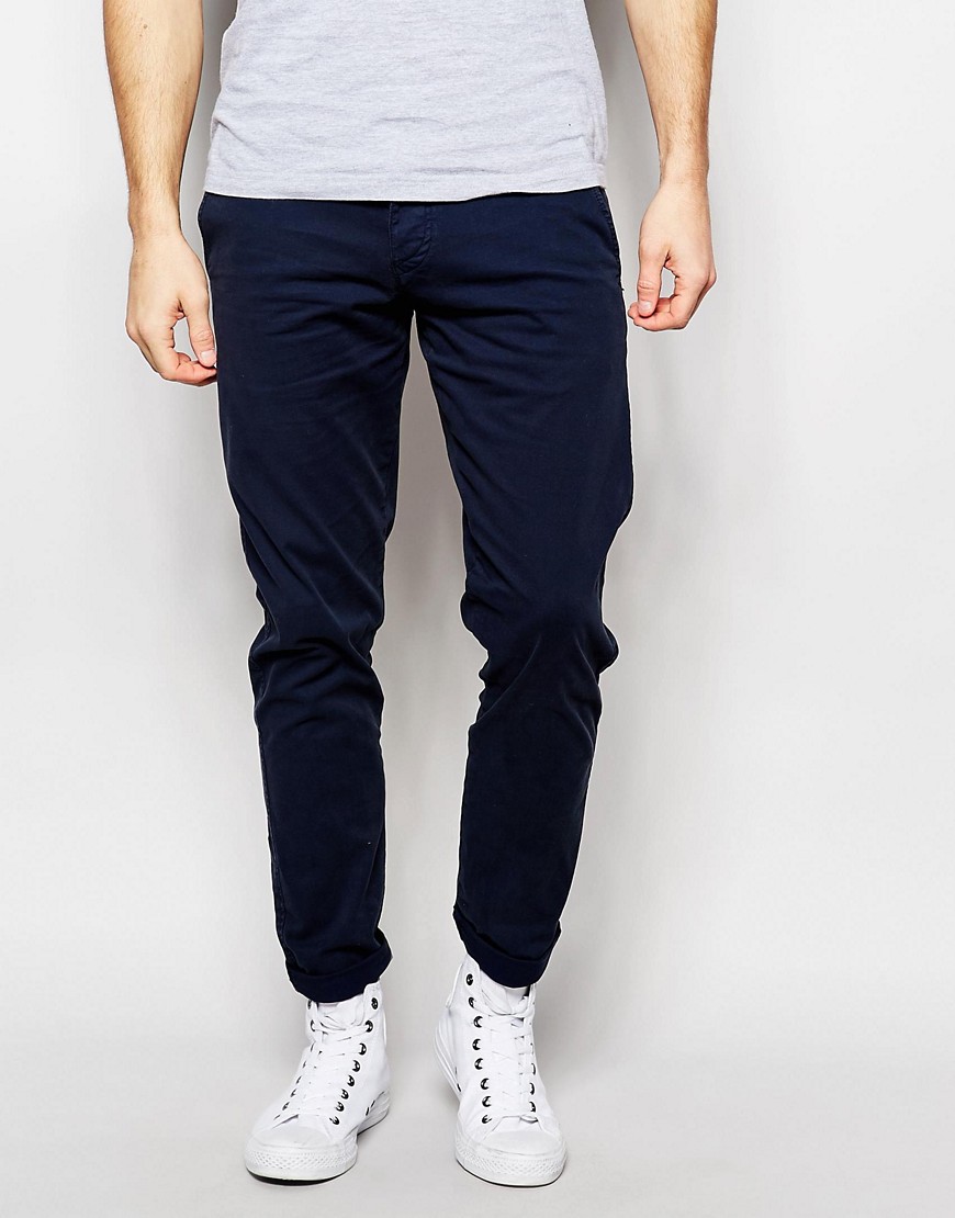 Selected Homme - Chino skinny-Blu