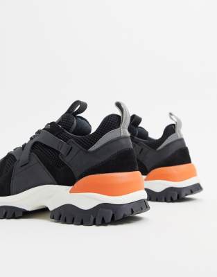 selected chunky sneakers