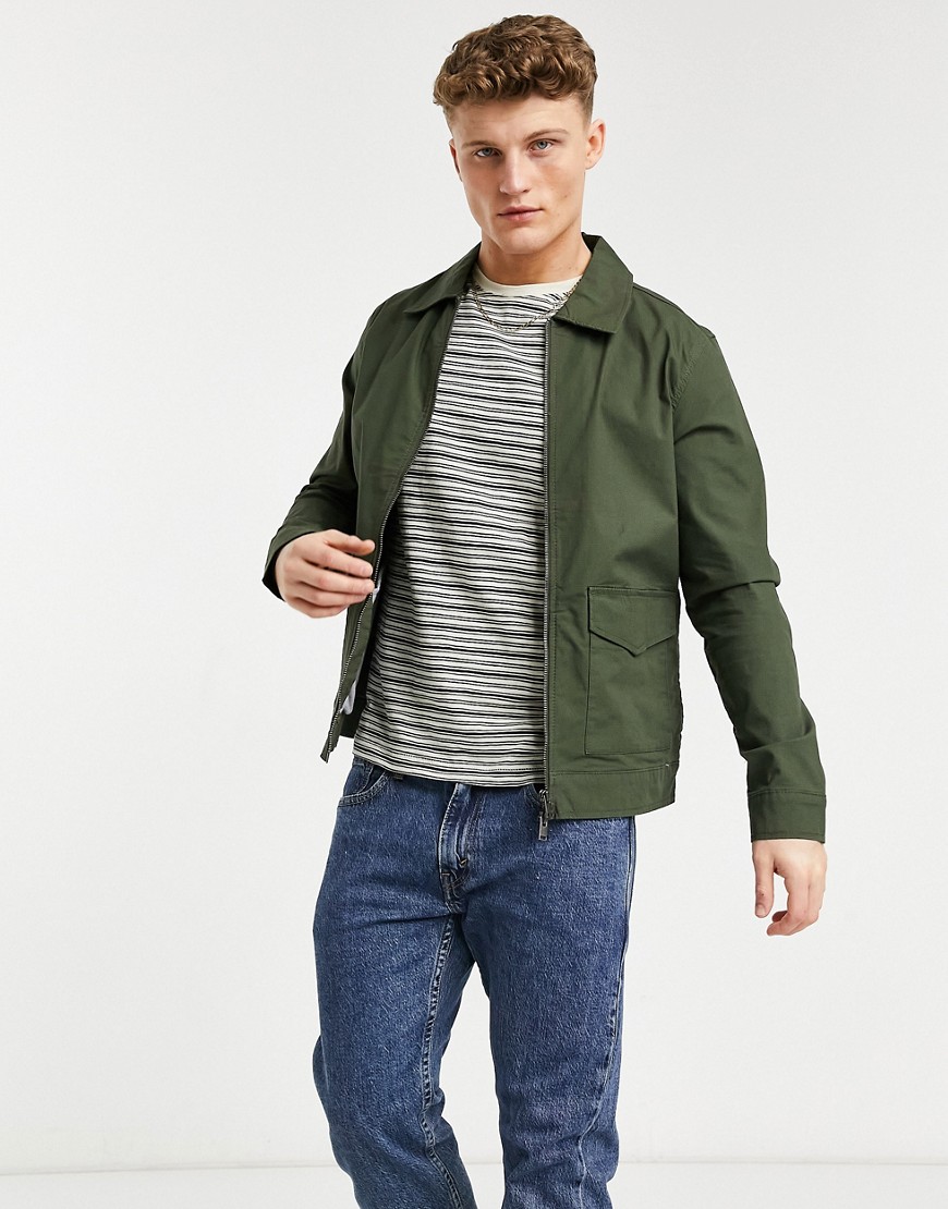 Selected Homme co-ord smart jacket in dark green