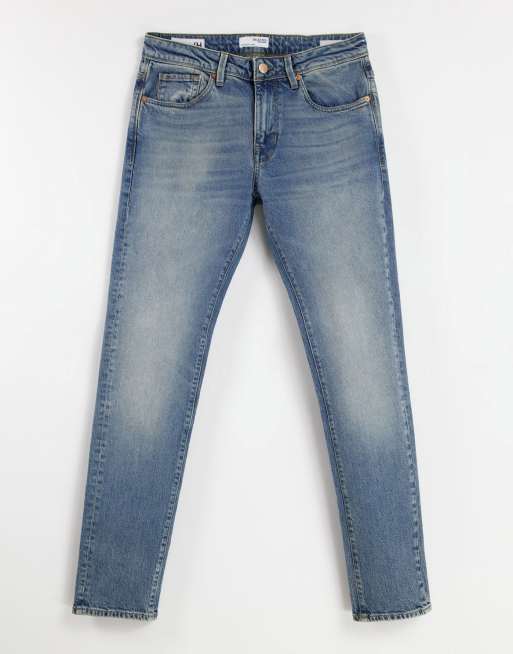 Women's Up! | Blue Jean Pull On Cotton Blend Pants | Blue