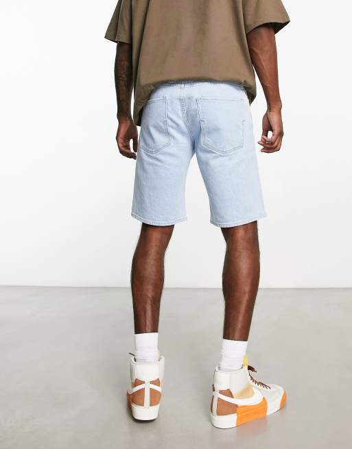 Selected homme cheap denim shorts