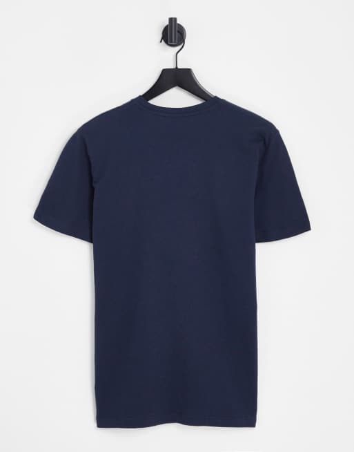 Selected Homme cotton t-shirt in navy ASOS