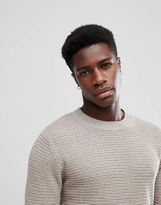 Selected Homme Crew Neck Knit | ASOS