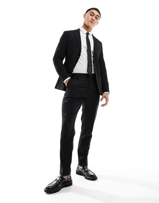 Selected Homme – Czarna marynarka o dopasowanym kroju, 3 z 5