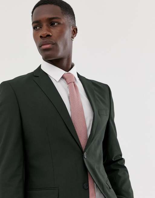 Dark green clearance suit jacket