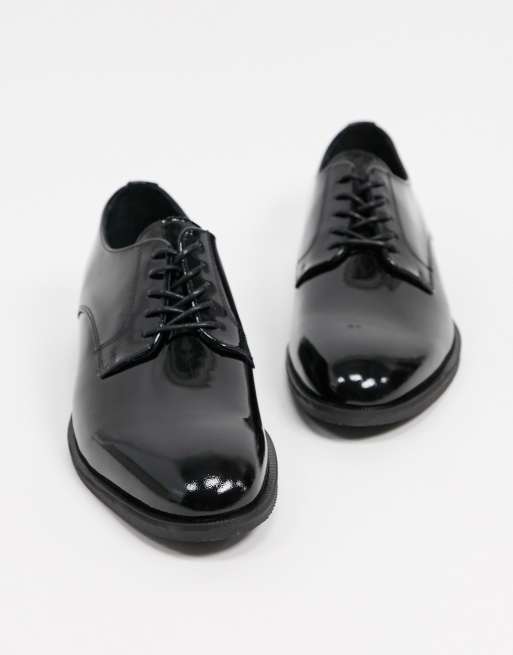 Chaussures homme outlet cuir vernis noir