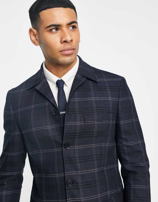 Selected Homme – Dopasowana kurtka garniturowa w kratę, 2 z 4