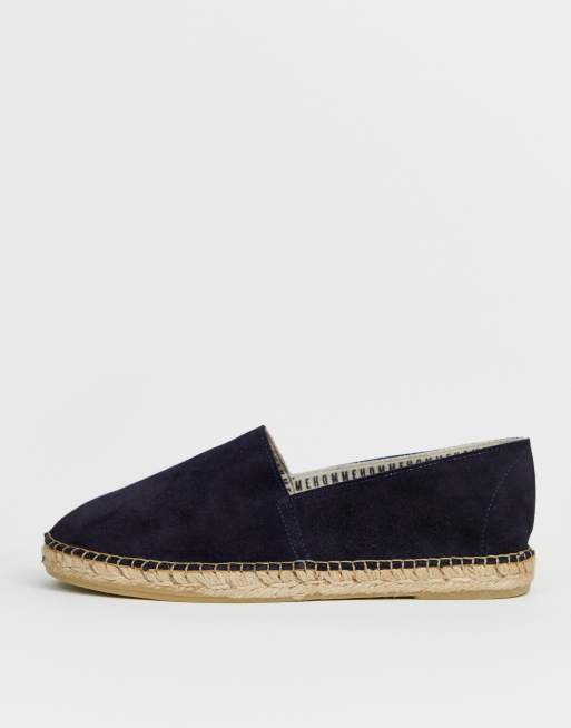 Espadrille homme daim hot sale