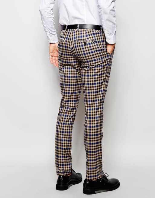 Pantalon carreaux homme asos hot sale