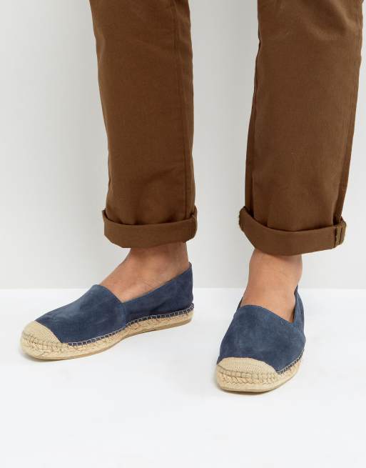 Espadrille 2025 daim homme