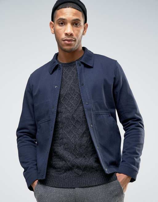 Selected Homme Harrington Jacket In Twill