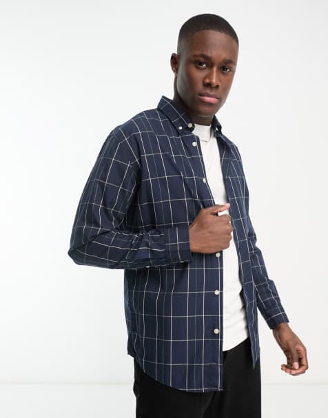 Selected Homme – Hemd in Marine kariert - view 1