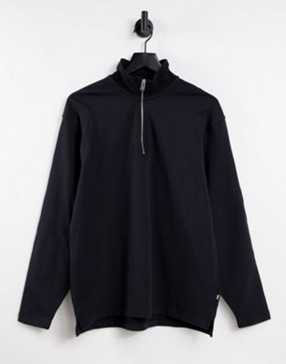 Selected Homme high neck sweat in black