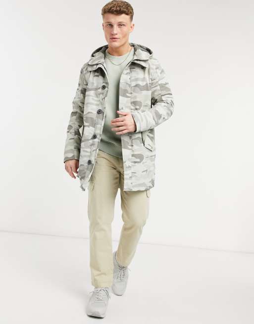 Parka 2025 camouflage homme