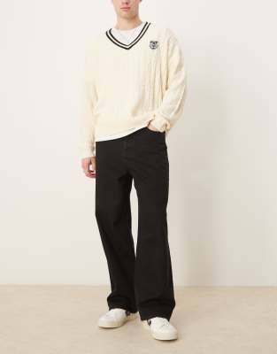 Selected Homme - Jean large - Noir