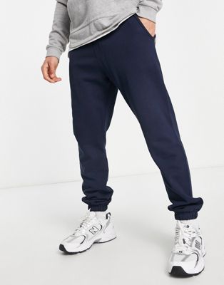 Selected Homme joggers in navy