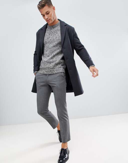 Selected Homme Kappa i oversize av ull ASOS