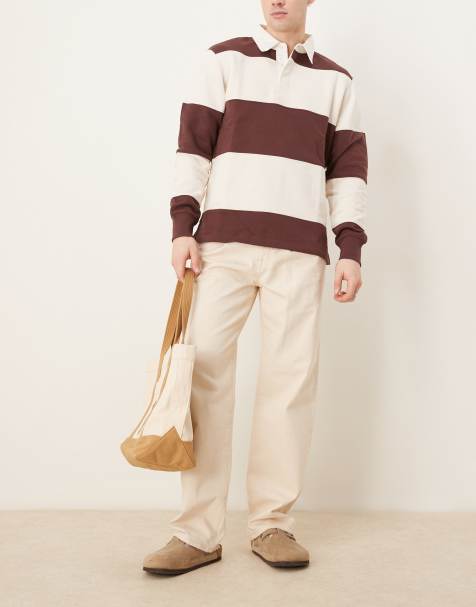 Selected Homme - Kobe - Jean ample - Blanc cassé - view 1