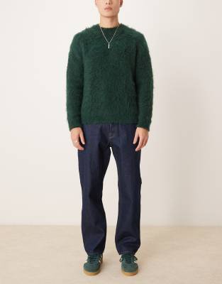 Selected Homme Selected Homme Kobe Loose fit jeans in dark navy