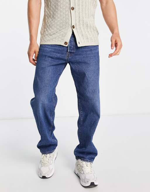 Jean homme large sale