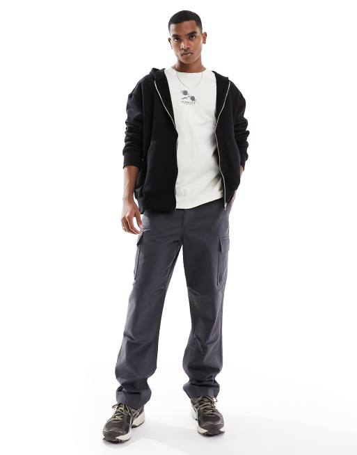 Selected Homme – Krämvit t-shirt i oversize med Kindness is strength-tryck baktill, 4 av 4