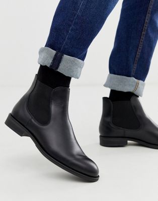 selected homme leather chelsea boots