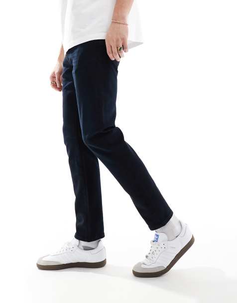 Selected Homme - Leon - Jeans i mørk marineblå i slim fit - view 1